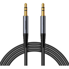 Joyroom stereo audio cable AUX 3.5 mm mini jack 1.2m black (SY-A08)