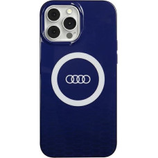 Audi IML Big Logo MagSafe case for iPhone 13 Pro Max - blue