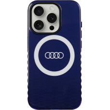 Audi IML Big Logo MagSafe case for iPhone 15 Pro - blue