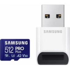 Samsung Atmiņas karte Samsung PRO Plus microSD 512GB with Adapter