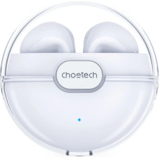 Choetech TWS wireless headphones with charging case white (BH-T08)