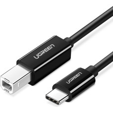 Ugreen printer cable USB-C - USB-B 480Mb/s 2m black (US241)