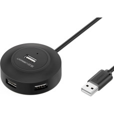 Ugreen HUB 4in1 USB-A - 4xUSB-A 2.0 480Mb/s 1m black (CR106)