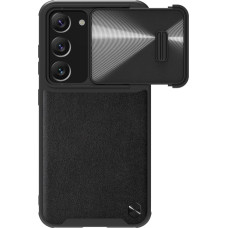 Nillkin CamShield Leather S Case for Samsung Galaxy S23 case with camera cover black