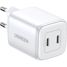 Ugreen Quick charger GaN 2 x USB-C 45W QC PD Ugreen CD294 - white