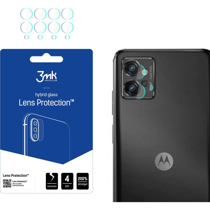 3Mk Protection 3mk Lens Protection™ hybrid camera glass for Motorola Moto G32