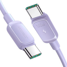 Joyroom S-CC100A14 USB-C - USB-C cable 100W 480Mb/s 1.2m - purple