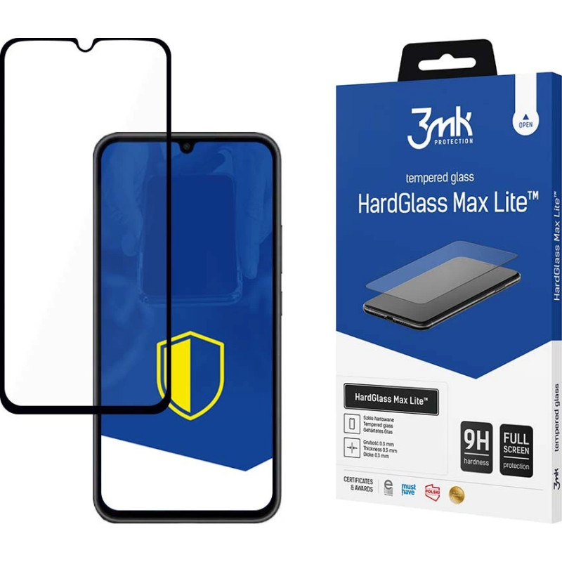 3Mk Protection Tempered glass for Samsung Galaxy A34 5G 9H 3mk HardGlass Lite series