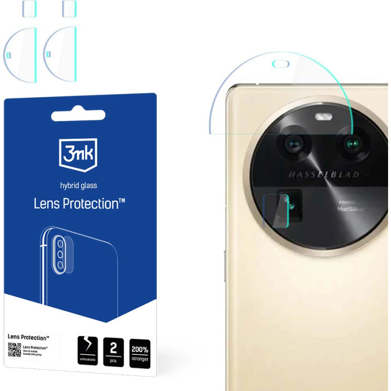 3Mk Protection 3mk Lens Protection™ hybrid camera glass for Oppo Find X6