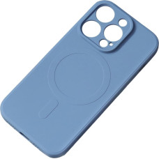 Hurtel iPhone 14 Pro Silicone Case Magsafe - dark blue