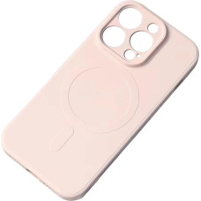 Hurtel MagSafe Compatible Silicone Case for iPhone 15 Pro Max Silicone Case - Pink