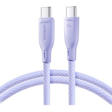 Joyroom SA34-CC3 USB-C - USB-C PD cable 60W 480Mb/s 1m - purple