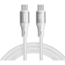 Joyroom Light-Speed ​​Series SA25-CC5 100W USB-C / USB-C cable 1.2m - white