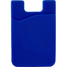 Hurtel Self-adhesive card case for the back of the phone - blue