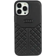 Audi Genuine Leather iPhone 13 Pro Max 6.7" black/black hardcase AU-TPUPPCIP13PM-Q8/D1-BK