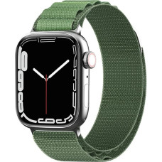 Hurtel Strap with Alpine steel buckle for Apple Watch 38/40/41 mm - green