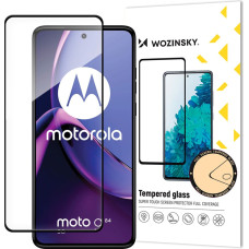 Wozinsky Tempered glass Full Glue for Motorola Moto G84 full screen with frame - black