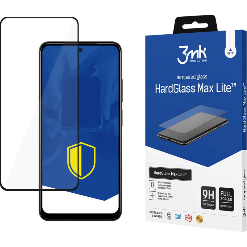 3Mk Protection 9H 3mk HardGlass Max Lite™ glass on Xiaomi Redmi Note 12s