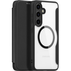 Dux Ducis Skin X Pro case for Samsung S24 with magnetic ring and flap - black