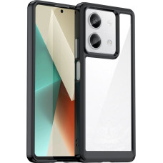 Hurtel Outer Space Case with gel frame for Xiaomi Redmi Note 13 Pro+ - black