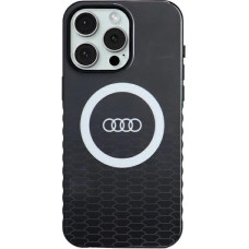 Audi IML Big Logo MagSafe case for iPhone 15 Pro Max - black