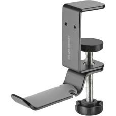 Silver Monkey HM200 headphone holder for desk - black