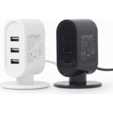 Energenie USB Desktop Charger Black/White Mix