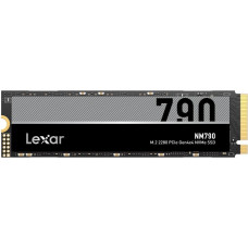 Lexar SSD|LEXAR|NM790|1TB|M.2|PCIe Gen4|NVMe|Write speed 6500 MBytes/sec|Read speed 7400 MBytes/sec|2.45mm|TBW 1000 TB|MTBF 1500000 hours|LNM790X001T-RNNNG