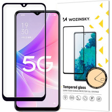 Wozinsky Full Glue Tempered Glass Oppo A77 4G / A57 4G / A57s / A57e full screen with frame black (case friendly)