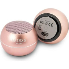 Guess Bluetooth speaker GUWSALGEP Speaker mini pink / pink