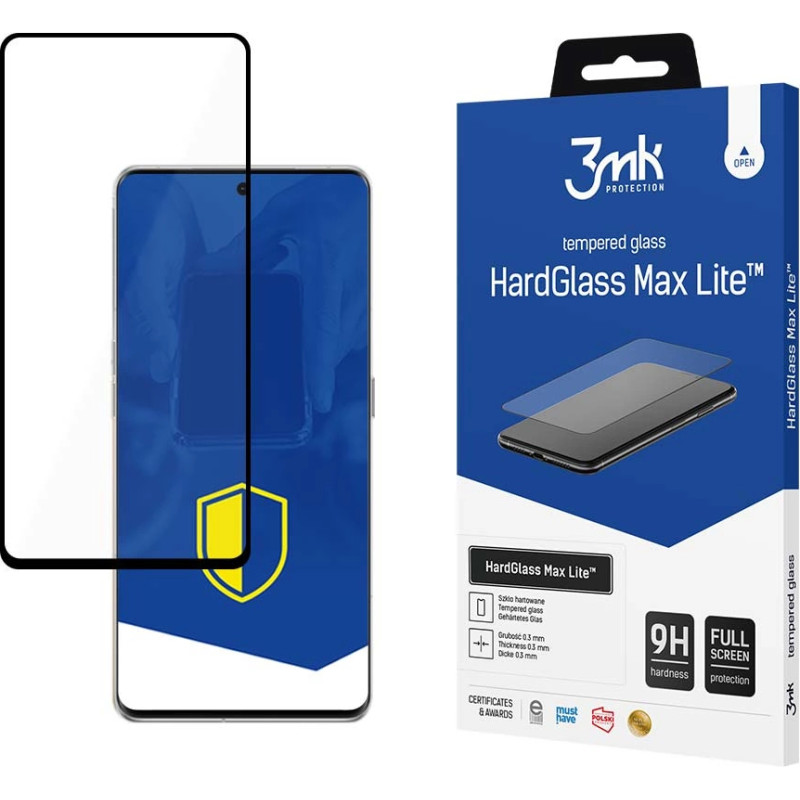 3Mk Protection 9H 3mk HardGlass Max Lite™ glass on Oppo Find X6 Pro