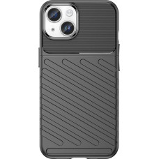 Hurtel Armored iPhone 15 Plus Thunder Case - black