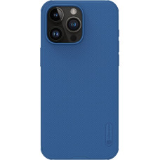 Nillkin Super Frosted Shield Pro reinforced case for iPhone 15 Pro Max - blue