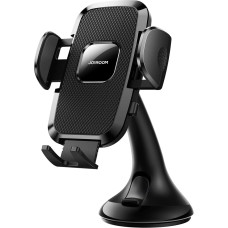 Joyroom JR-ZS259 mechanical car holder universal for phone on cockpit / window - black