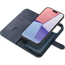 Spigen Wallet S Pro case for iPhone 15 Pro - navy blue