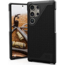 UAG Metropolis LT Magnet case for Samsung Galaxy S24 Ultra with magnetic module - black kevlar