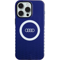 Audi IML Big Logo MagSafe case for iPhone 15 Pro Max - blue