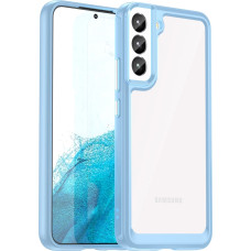 Hurtel Outer Space Case for Samsung Galaxy S23+ cover with a flexible frame blue