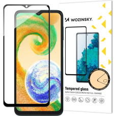 Wozinsky Full Glue Tempered Glass Tempered Glass For Samsung Galaxy A04s 9H Full Screen Protector With Black Frame