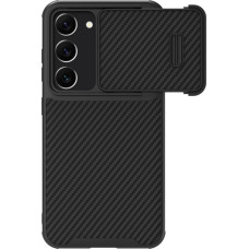 Nillkin Synthetic Fiber S Case for Samsung Galaxy S23, camera cover, black