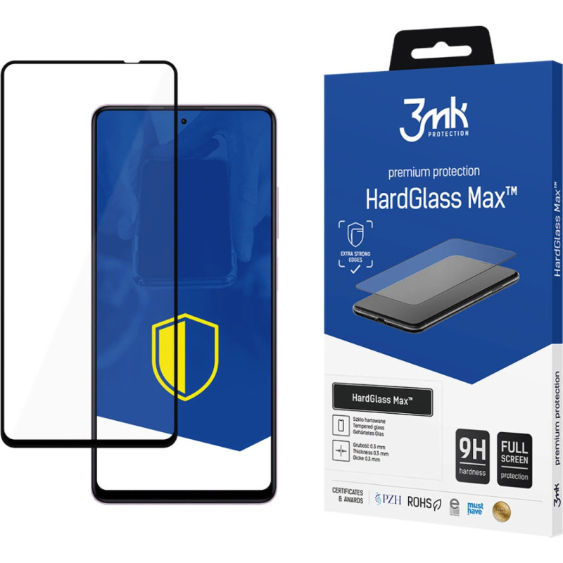 3Mk Protection Tempered Glass for Xiaomi Redmi Note 12 Pro+ / Note 12 Pro 9H Series 3mk HardGlass Max