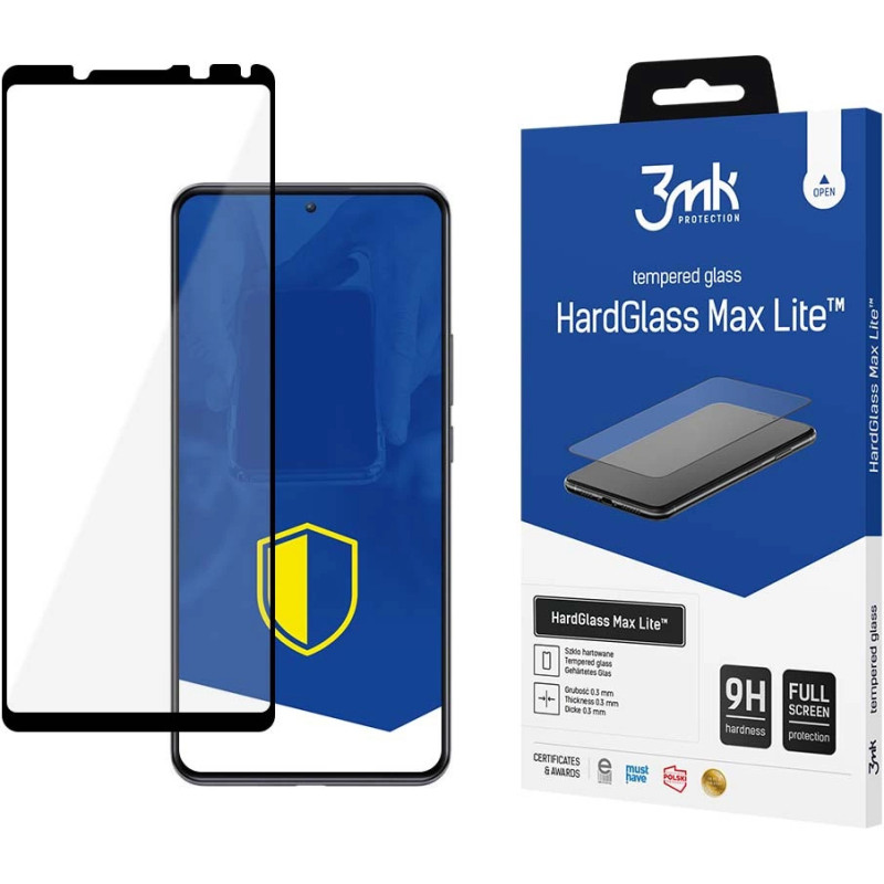 3Mk Protection 9H 3mk HardGlass Max Lite™ glass for Sony Xperia 5 IV