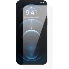 Baseus Full Screen Tempered Glass for iPhone 12 Pro Max with Speaker Cover 0.4mm + Mounting Kit