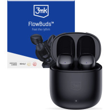 3Mk Protection 3mk FlowBuds wireless in-ear Bluetooth headphones - black