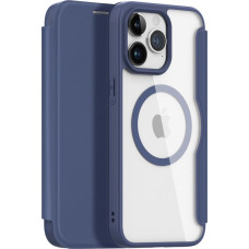 Dux Ducis Skin X Pro Magnetic Flip MagSafe Case iPhone 15 Pro Max - Blue