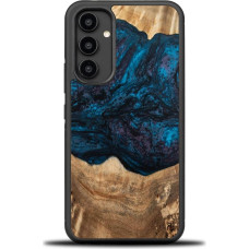 Bewood Wood and resin case for Samsung Galaxy A54 5G Bewood Unique Neptune - navy blue and black