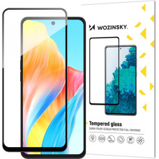 Wozinsky Durable Wozinsky Full Glue Full Screen Tempered Glass with Frame for Oppo A98 5G - Black