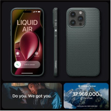 Spigen LIQUID AIR IPHONE 15 PRO ABYSS GREEN