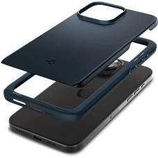 Spigen Thin Fit, metal slate - iPhone 15 Pro