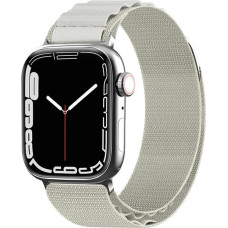 Hurtel Strap with Alpine steel buckle for Apple Watch 38/40/41 mm - silver